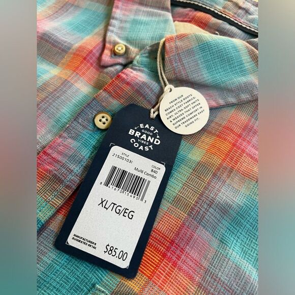 SURFSIDESUPPLY Multi combo color Men’s shirt; Size X-LARGE NWT! - Picture 4 of 5